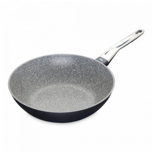 Вок, 28 см, литой алюминий, черный, серия MasterClass, KITCHEN CRAFT, Великобритания, Воки