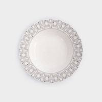 Сервиз обеденный на 6 персон Орнамент, 18 предметов, фарфор, белый, декор, серия Greco, ANNA LAFARG, Китай_00822620050838381581.jpg