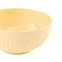 Салатник порционный, 15 см, фарфор, желтый, рельеф, серия Луч, DECOR DE TABLE, Россия_00818940080139396845.jpg