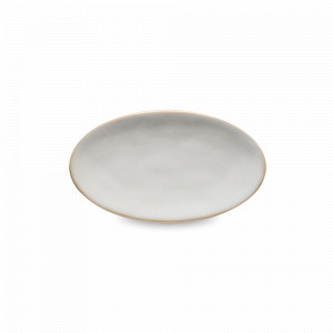 Блюдо овальное White, 21.7 х 12.6 см, керамика, белый, серия Roda, COSTA NOVA, Португалия, Roda COSTA NOVA