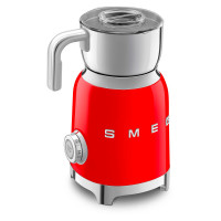 Вспениватель молока, 600 мл, нержавеющая сталь, пластик, красный, SMEG, Италия_00814490039338055333.jpg