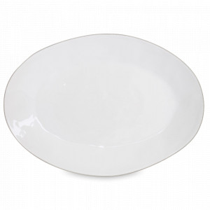 Блюдо овальное White, 40 х 28 см, керамика, белый, серия Lisa, COSTA NOVA, Португалия, Lisa COSTA NOVA