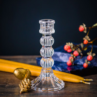 Подсвечник , 15 см, стекло, серия Provance, DECOR DE TABLE, Россия_00816810043324902759.jpg