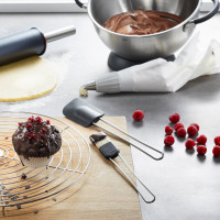 Лопатка кухонная Cremoso, 27,2 см, нержавеющая сталь, силикон, GEFU, Германия_00803910033775904128.jpg