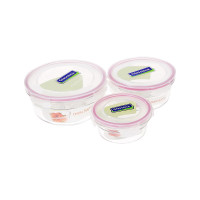 Набор из 3-х круглых контейнеров, стекло, GLASSLOCK, Корея_00803120041764541360.jpg