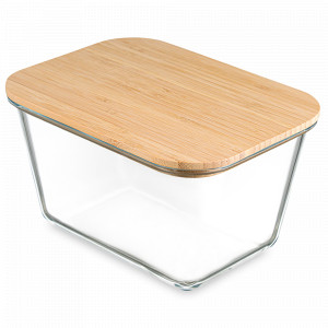 Контейнер для запекания и хранения прямоугольный, 2,5 л, боросиликатное стекло, прозрачный, SMART SOLUTIONS, Россия, SMART SOLUTIONS (Россия)