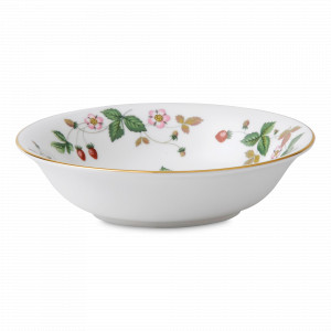 Салатник порционный, 15.5 см, костяной фарфор, декор, серия Strawberry, WEDGWOOD, Великобритания, Strawberry Wedgwood