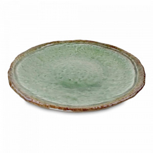 Блюдо круглое Green, 31 см, каменная керамика, зеленый, коричневый, ROOMERS TABLEWARE, Нидерланды, ROOMERS TABLEWARE (Нидерланды)