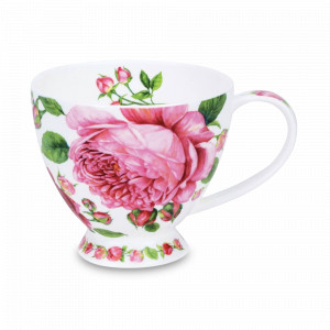 Чашка чайная «Розабунда», 450 мл, костяной фарфор, декор, серия Skye, DUNOON, Великобритания, DUNOON (Великобритания)