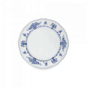 Тарелка пирожковая Bianco e arancione, 16 см, фарфор, белый, синий, серия Neos Anthiros, LE COQ, Италия, Тарелки хлебные