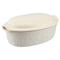 Форма для выпечки хлеба Parrot, 4 л, 38 х 25 см, керамика, бежевый, серия Birds of Paradise, LIBERTY JONES, Россия_00817550039306264238.jpg