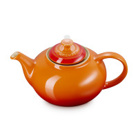 Чайник заварочный с ситечком, 1.3 л, каменная керамика, оранжевый, серия Flame, LE CREUSET, Франция_00823640069348447780.jpg