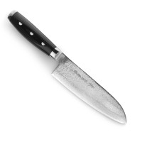 Нож кухонный Сантоку 16,5 см, Santoku, дамасская сталь, серия Gou, YAXELL, Япония_00794940036277744158.jpg