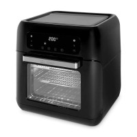 Аэрофритюрница , 11 л, пластик, нержавеющая сталь, черный, CLATRONIC, Германия