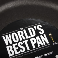 Алюминиевый сотейник с антипригарным покрытием, диаметр 28 см, высота 8 см, с двумя фиксированными ручками, литой алюминий, толщина дна 10 мм, серия Frying Pans, AMT, Германия_00782470072329915176.jpg