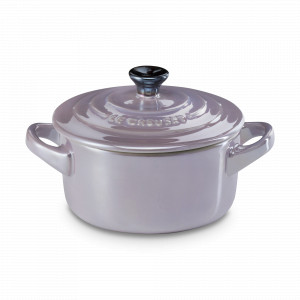 Кокот , 0,25 л, 10 см, керамика, прованс металлик, серия Pearlized Light Bluebel, LE CREUSET, Франция, LE CREUSET (Франция)