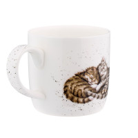 Кружка «Забавная фауна Коты», 310 мл, костяной фарфор, декор, серия Wrendale Designs, ROYAL WORCESTER, Великобритания_00805610053639091110.jpg