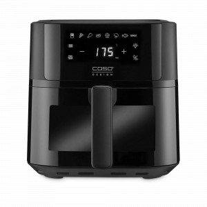 Аэрофритюрница , 6 л, пластик, черный, CASO, Германия, Аэрофритюрницы CASO