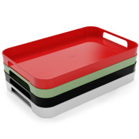 Поднос для сервировки, зеленый, 51x33 см, серия Serveware, TREBONN, Италия_00816310062014495869.jpg