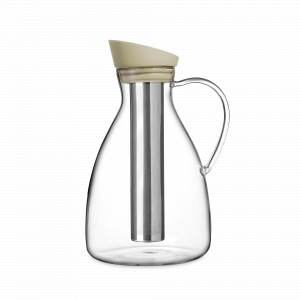 Кувшин с ситечком для чая, 2 л, боросиликатное стекло, нержавеющая сталь, серия Infusion, VIVA Scandinavia, Дания, Скидка до -20% на Viva Scandinavia