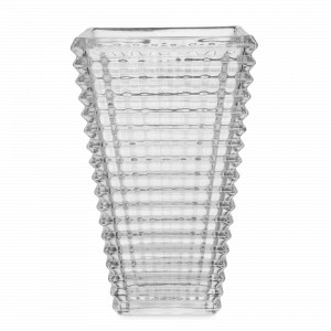 Ваза для цветов, 28 см, стекло, прозрачный, серия Traviata, ANNA LAFARG, Китай, Предметы интерьера ANNA LAFARG