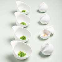 Чаша сервировочная с крышкой, 9.5 х 12 см, фарфор, белый, серия The Tablet, COOKPLAY, Испания_00815520057226909586.jpg