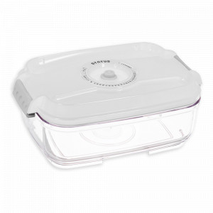 Контейнер вакуумный, 1,4 л, тритан, белый, серия REC-14, STATUS, Словения, STATUS (Словения)