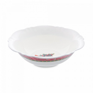 Салатник Bordo, 23 см, фарфор, белый, декор, серия New Year, REPAST, Чехия, Салатники REPAST