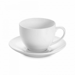 Пара кофейная, 100 мл, фарфор, белый, серия White Basics, MAXWELL WILLIAMS, Австралия, MAXWELL & WILLIAMS (Австралия)