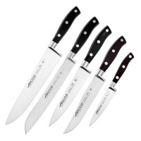 Набор кухонных ножей, 5 штук, на магнитной композитной подставке ComposeEat (темное дерево),серия Riviera, ARCOS, Испания_00815700042090897939.jpg