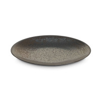 Тарелка обеденная Black, 28 см, каменная керамика, черный, серия Isamu, ROOMERS TABLEWARE, Нидерланды