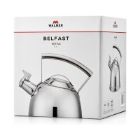 Чайник наплитный Belfast, 2 л, нержавеющая сталь, серебристый, WALMER, Великобритания_00812230042314644500.jpg