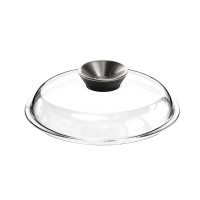 Крышка стеклянная 24 см, с арома-ручкой-дозатором, серия Glass Aroma Lids, AMT, Германия