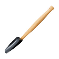 Лопатка кухонная, 28 см, силикон, дерево, черный, серия Black, LE CREUSET, Франция_00807210044691772367.jpg