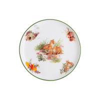 Набор детской посуды Лисята, 3 предмета, керамика, белый, декор, серия Imari, ANNA LAFARG, Китай_00812610052938618885.jpg