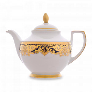 Чайник заварочный Cobalt Gold, 1.1 л, фарфор, синий, золотой, серия Favola, FALKENPORZELLAN, Германия, Чайники заварочные