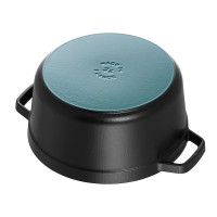 Кокот круглый, 8,35 л, 30 см, чугун, черный, серия La Cocotte, STAUB, Франция_00795640042367029241.jpg