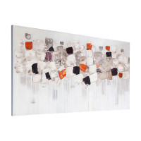 Панно декоративное Fleur, 80 х 140 см, холст, дерево, бежевый, серия Art, BERGENSON BJORN, Великобритания_00819730055433693359.jpg