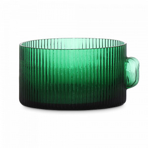 Салатник порционный Green, 485 мл, 11.4 см, стекло, зеленый, ROOMERS TABLEWARE, Нидерланды, Стеклянные салатники