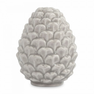 Емкость для соли или перца Шишка, 7 см, фарфор, бежевый, серия New Year, ANNA LAFARG, Китай, Солонки и перечницы