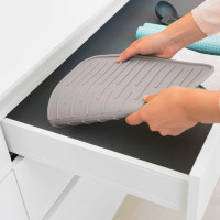 Коврик для сушки посуды, 43,8 см, силикон, серый, BRABANTIA, Бельгия_00809000053729045726.jpg