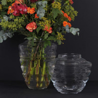 Ваза Риббад, 25 см, стекло, прозрачный, Rasteli, Бельгия_00812030044792069972.jpg