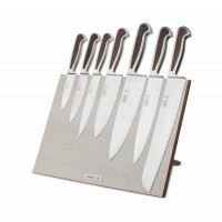 Набор из 7-ми кухонных ножей на подставке, серия Delta, GUDE, Германия