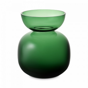 Ваза Florum, 20 см, стекло, зеленый, BERGENSON BJORN, Великобритания, BERGENSON BJORN (Великобритания)