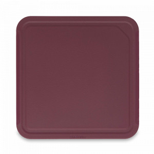 Доска разделочная, 25 х 25 см, пластик, сиреневый, серия Tasty+, BRABANTIA, Бельгия, Кухонные принадлежности BRABANTIA