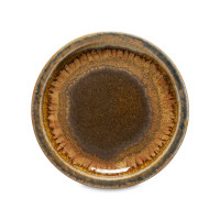 Тарелка обеденная Mocha-latte, 26 см, керамика, коричневый, серия Poterie, COSTA NOVA, Португалия