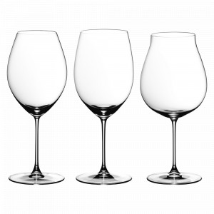 Набор из 3-х бокалов (фужеров) для красного вина TASTING SET, хрусталь, серия Veritas, RIEDEL, Австрия, RIEDEL (Австрия)