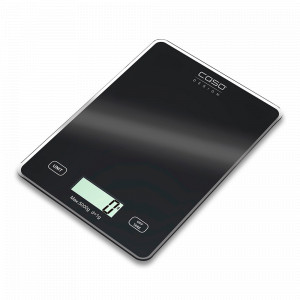 Весы кухонные, сталь, черный, CASO, Германия, Кухонные весы