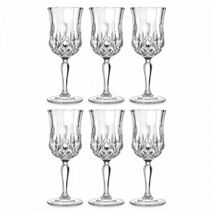 Набор из 6-ти бокалов для вина, 230 мл, хрустальное стекло, серия Opera, RCR, Италия, Opera RCR