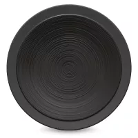 Тарелка обеденная ONYX, 26 см, керамика, черный, серия Bahia, GUY DEGRENNE, Франция, 